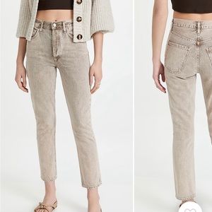 Citizens  of humanity Jolene jeans. Color:ponytail